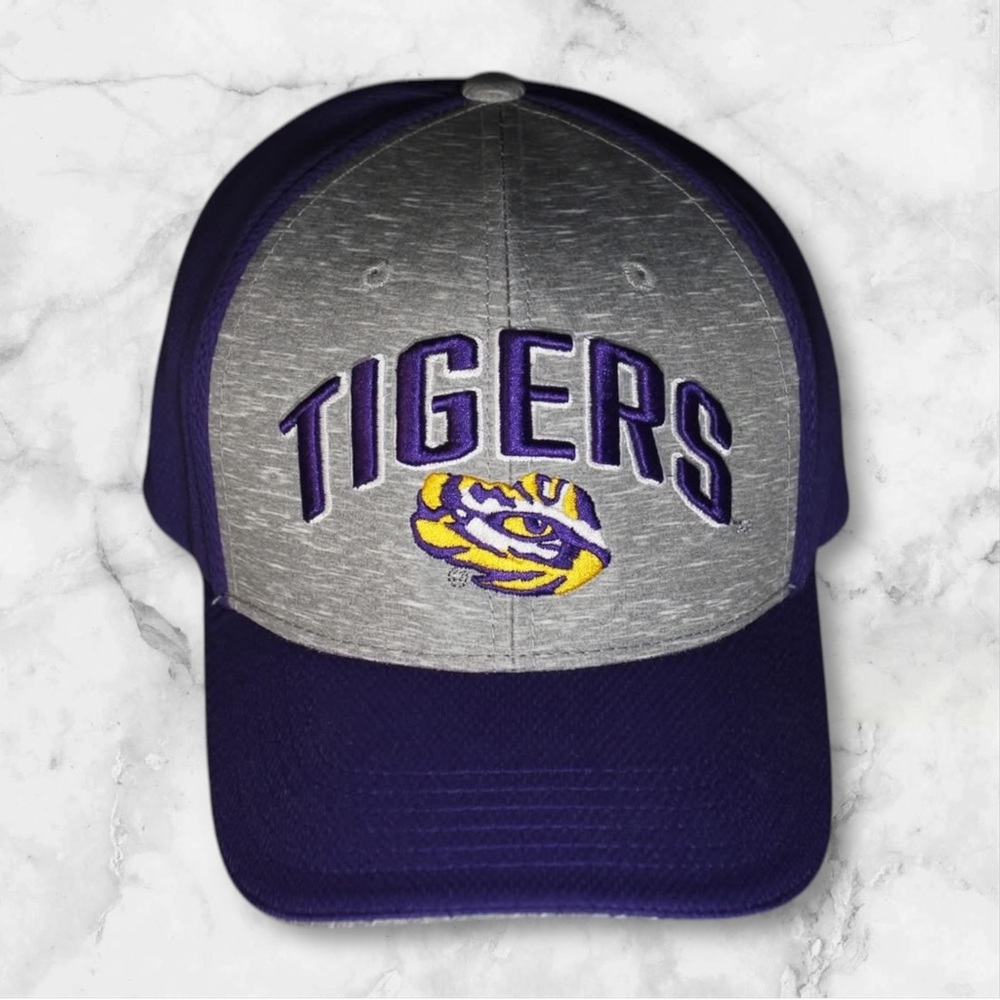 LSU Tigers Purple and Gray Cap NEW WITHOUT TAGS